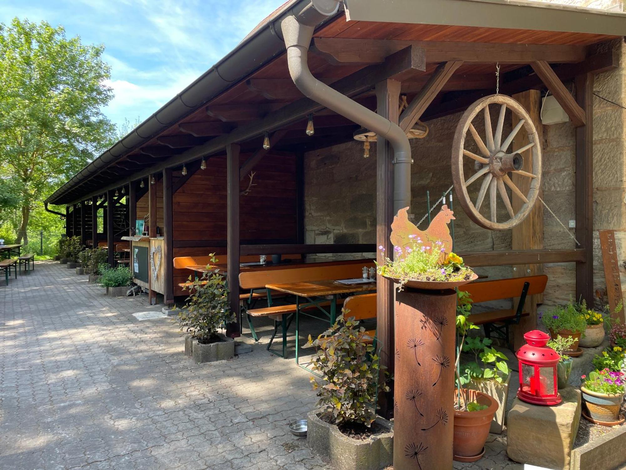 Land-Gast-Hof Walkmuehle Feuchtwangen Exterior foto